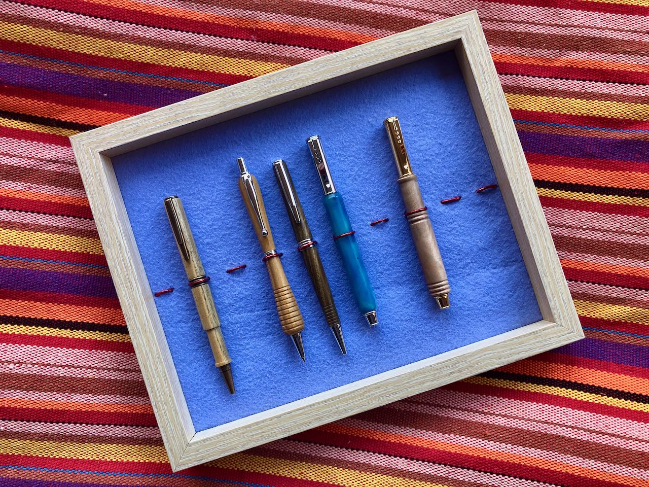 I’ve stopped writing because I’ve been making pens